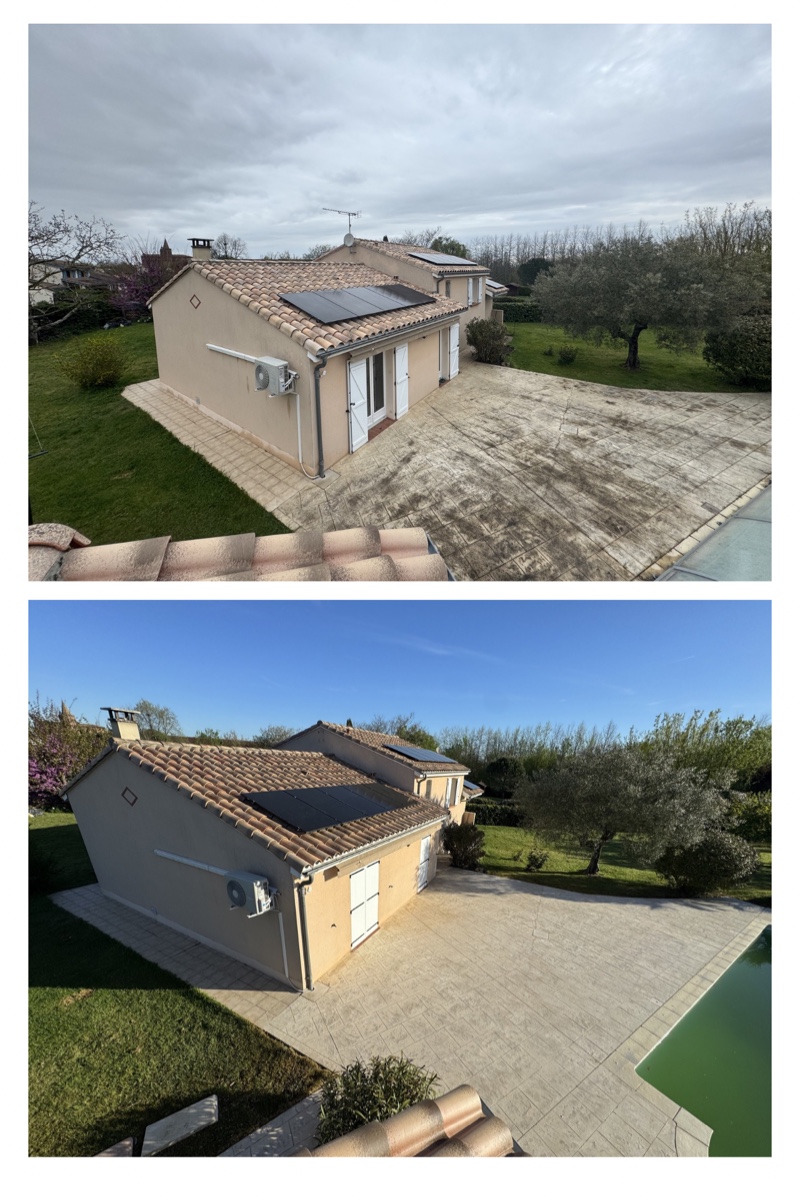 Chantier toiture + sols